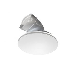 high airflow round white vent